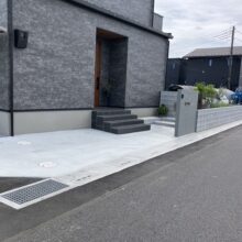 リピーター様　リフォーム外構工事　No.2630の施工写真2