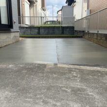 花壇撤去　駐車場拡張工事　No.2629の施工写真3