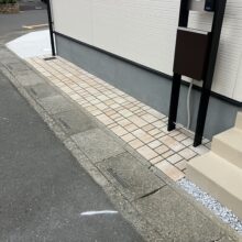 インターロッキング工事　No.2649の施工写真メイン