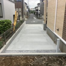 新築外構工事 No.2647の施工写真3