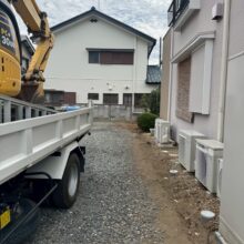植栽伐採・抜根工事　No.2637の施工写真2