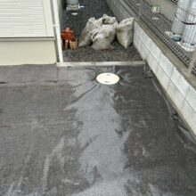 雑草対策【防草シート敷き工事】No.2645の施工写真メイン