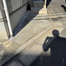 植栽撤去・雑草対策【外構リフォーム】No.2668の施工写真2