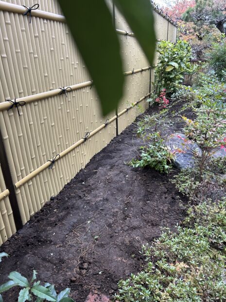 埼玉県日高市　eco-バンブーユニット 建仁寺垣　【目隠しフェンス】外構リフォーム工事　No.2669