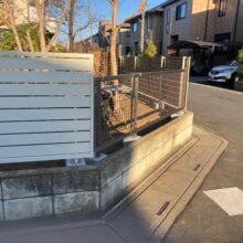 外構リフォーム工事　No.2676の施工写真メイン