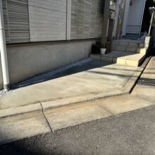 植栽撤去・雑草対策【外構リフォーム】No.2668の施工写真メイン