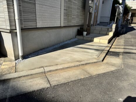 埼玉県富士見市　植栽撤去・雑草対策【外構リフォーム】No.2668