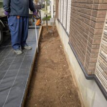 【外構リフォーム】インターロッキング工事 No.2663の施工写真2