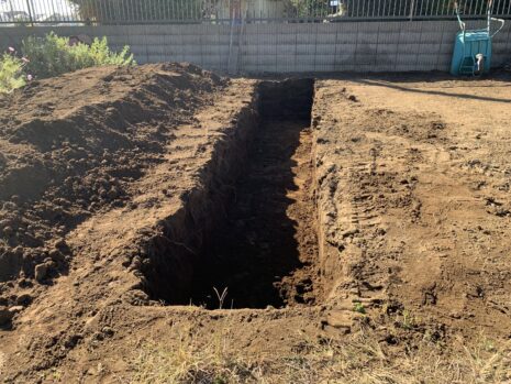 【蓮田市】　【土工事】　掘削工事　No.2673