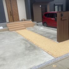 新築外構工事　No.2655の施工写真メイン