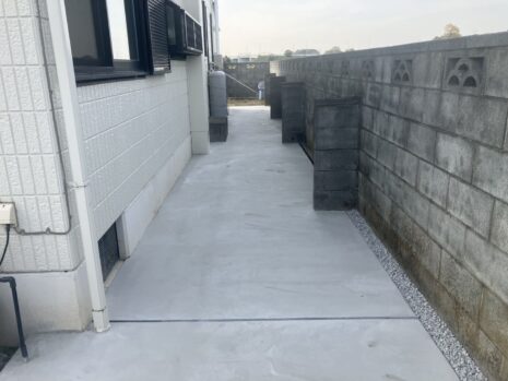 【久喜市】　外構リフォーム【雑草対策】　No.2672