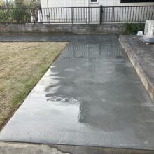 【雑草対策】土間コンクリート工事　No.2654の施工写真2
