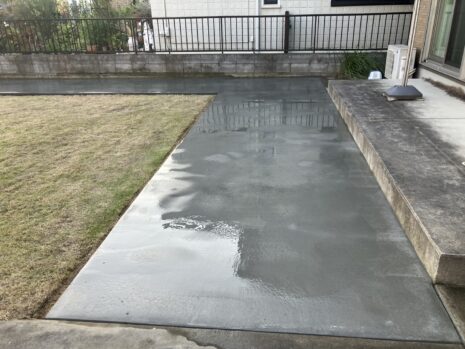 埼玉県行田市　【雑草対策】土間コンクリート工事　No.2654