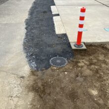 ポール及びポール下浸透桝　復旧工事　No.2667の施工写真2