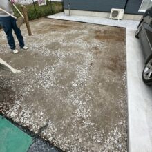 新築外構【人工芝工事】No.2656の施工写真1