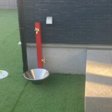 新築外構工事　No.2675の施工写真1