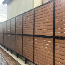 目隠しフェンス【外構リフォーム】 No.2685の施工写真メイン