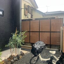 目隠しフェンス【外構リフォーム】 No.2685の施工写真2