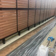 目隠しフェンス【外構リフォーム】 No.2685の施工写真1