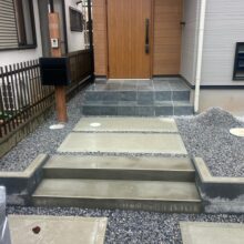 新築外構工事　No.2697の施工写真メイン