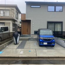 新築外構工事　No.2697の施工写真3