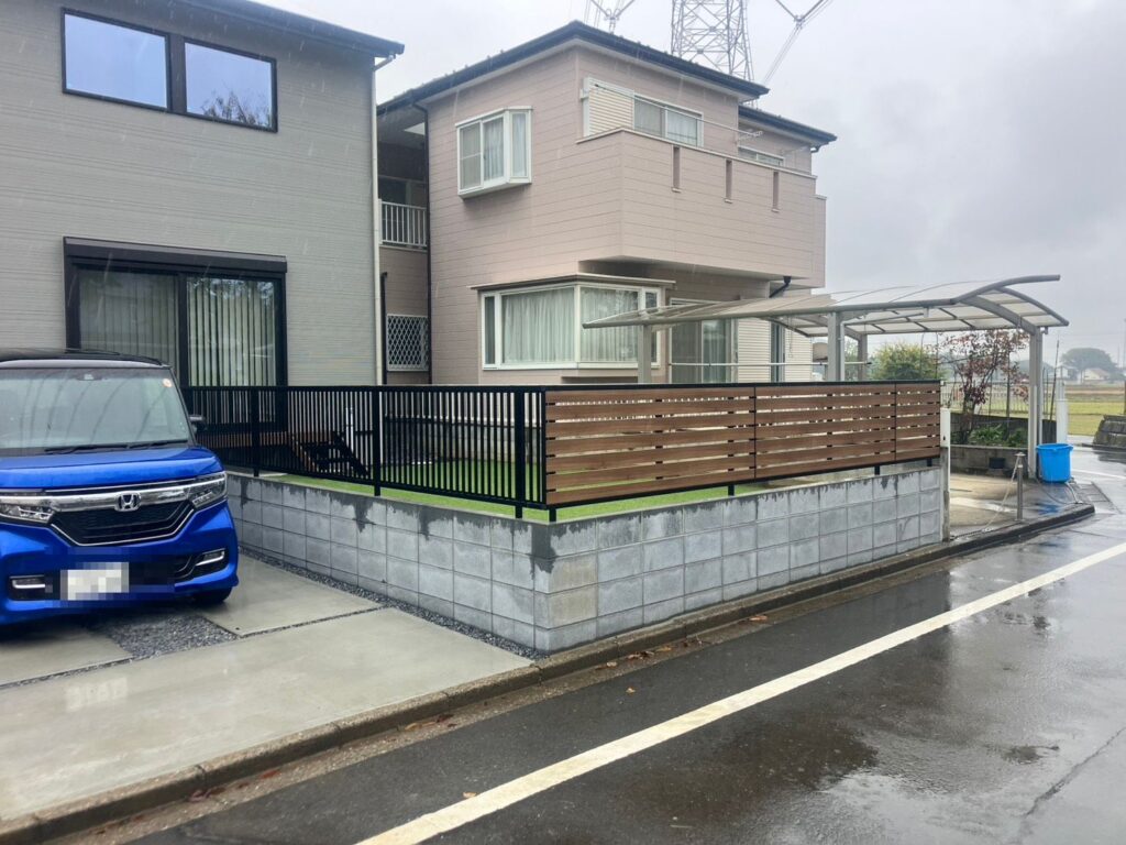 埼玉県坂戸市　新築外構工事　No.2697