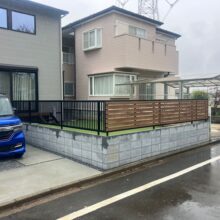 新築外構工事　No.2697の施工写真メイン
