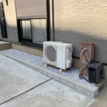 外構リフォーム工事(土間コンクリート・ブロック工事)　No.2683の施工写真2