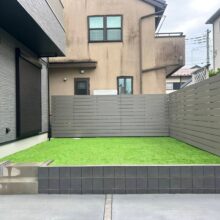 新築外構工事　No.2705の施工写真2