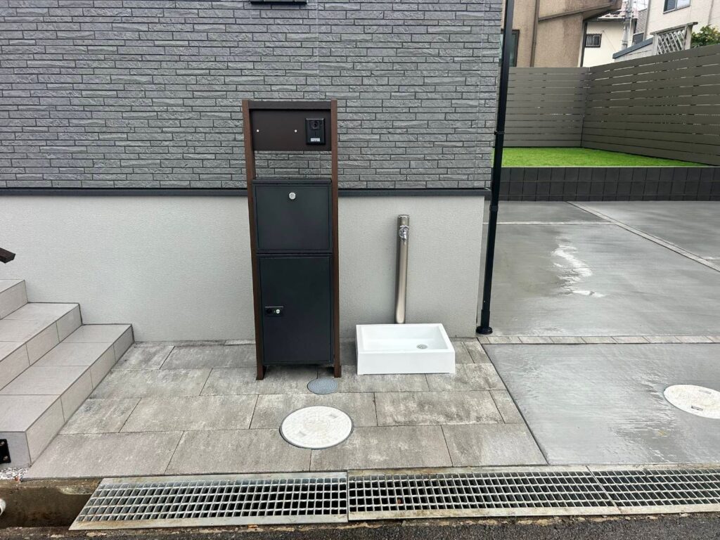 埼玉県狭山市　新築外構工事　No.2705