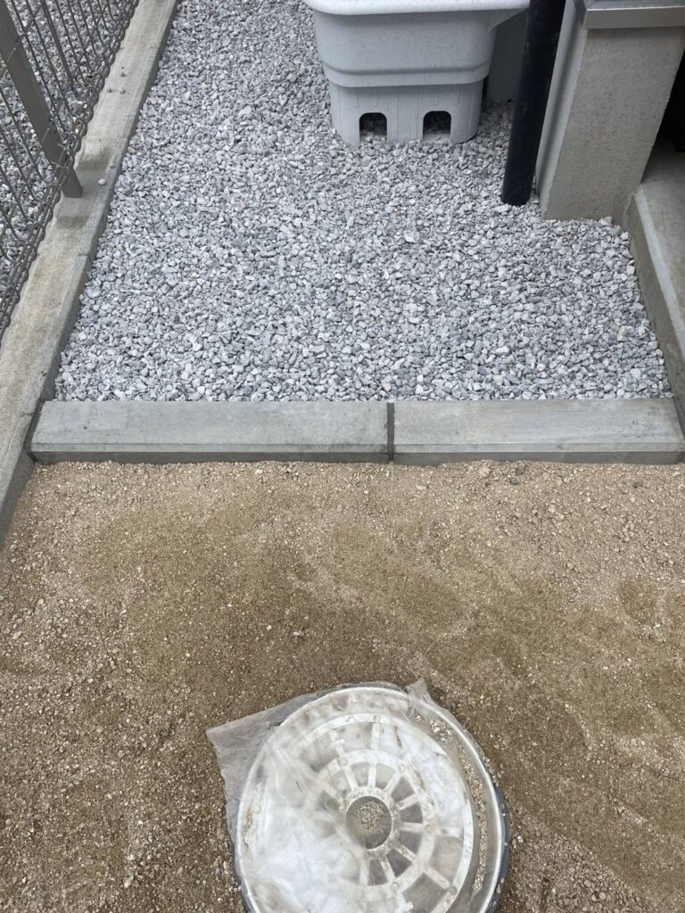 埼玉県羽生市　新築外構工事　No.2687