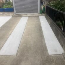 駐車場増設　【土間コンクリート】工事　No.2693の施工写真3