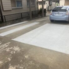 駐車場増設　【土間コンクリート】工事　No.2693の施工写真メイン
