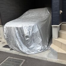 駐車場間口拡張工事　No.2702の施工写真2