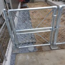 アメリカンフェンス・門扉施工　No.2713の施工写真2