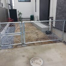 アメリカンフェンス・門扉施工　No.2713の施工写真3