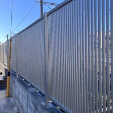 YKK シンプレオフェンス TB1型 縦格子フェンス工事【目隠しフェンス】 No.2722の施工写真1