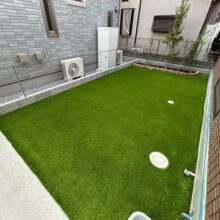 人工芝工事 No.2716の施工写真2