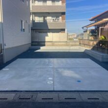 新築外構工事　No.2727の施工写真1