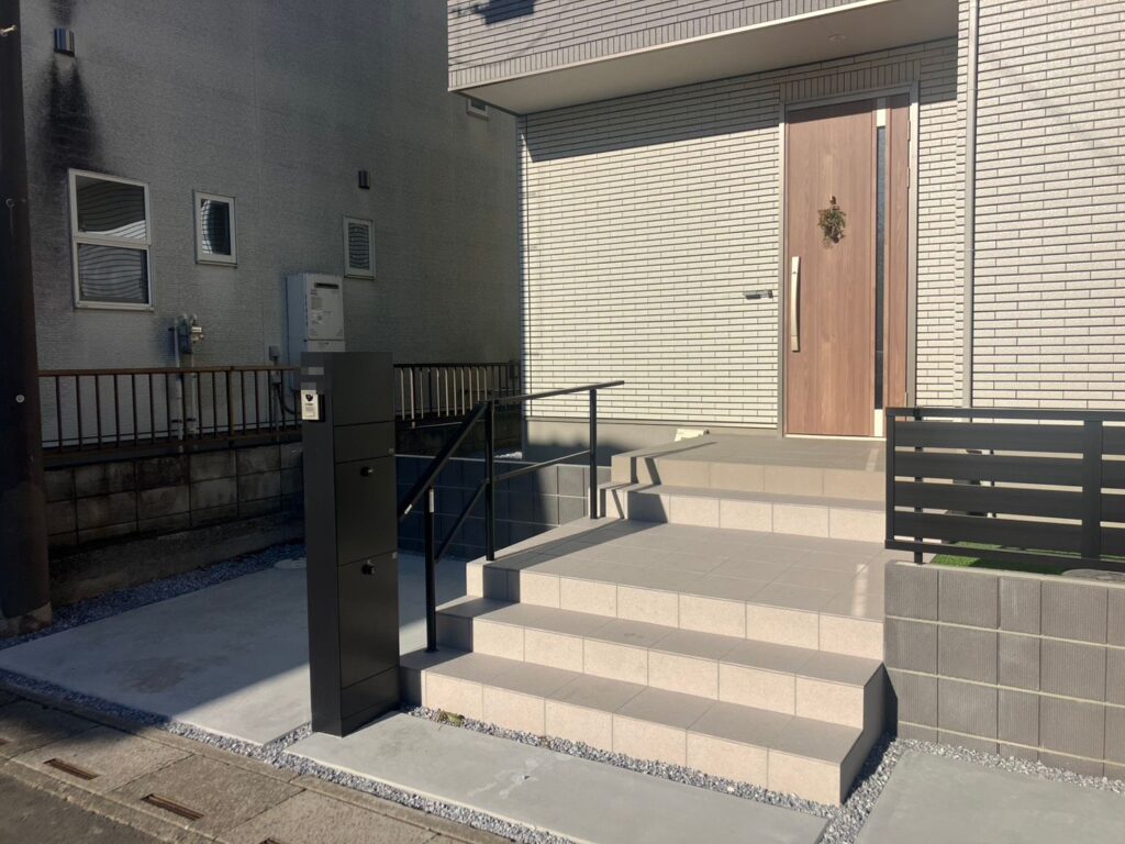 【久喜市】　新築外構工事　No.2727