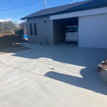 【雑草対策・駐車場工事】土間コンクリート工事　No.2734の施工写真2