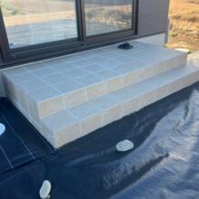 新築外構工事　No.2728の施工写真1