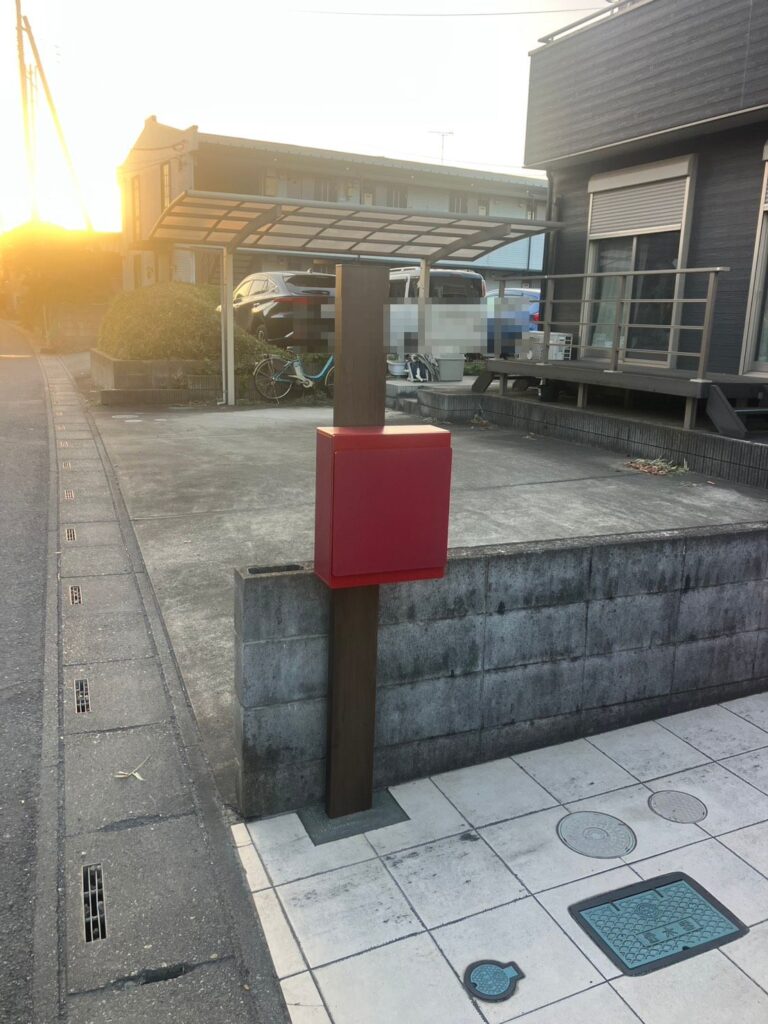 埼玉県北本市　機能門柱設置　No.2723