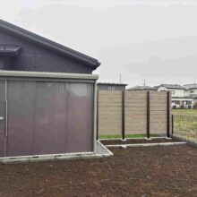 新築外構工事　No.2714の施工写真1