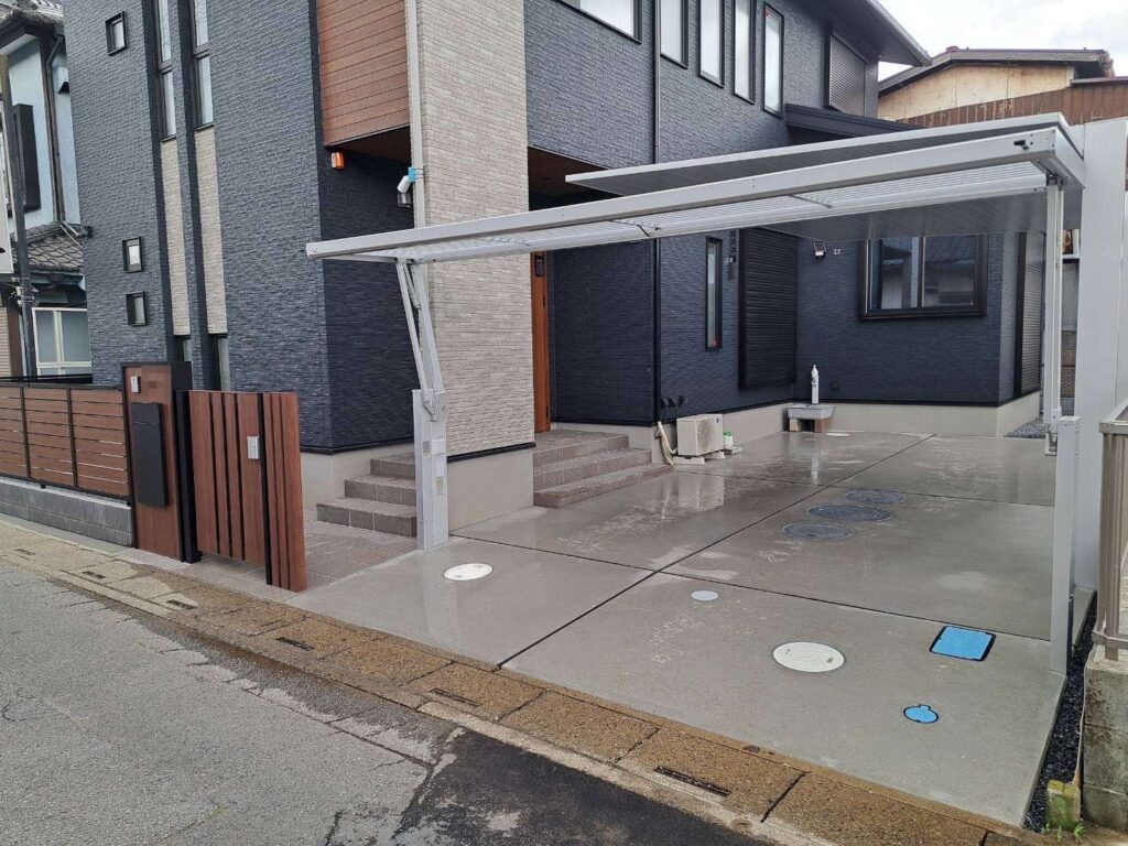 埼玉県幸手市　新築外構工事　No.2735