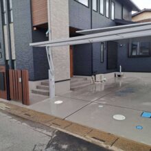 新築外構工事　No.2735の施工写真メイン