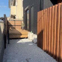 新築外構工事　No.2729の施工写真3