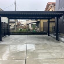 新築外構工事　No.2731の施工写真2