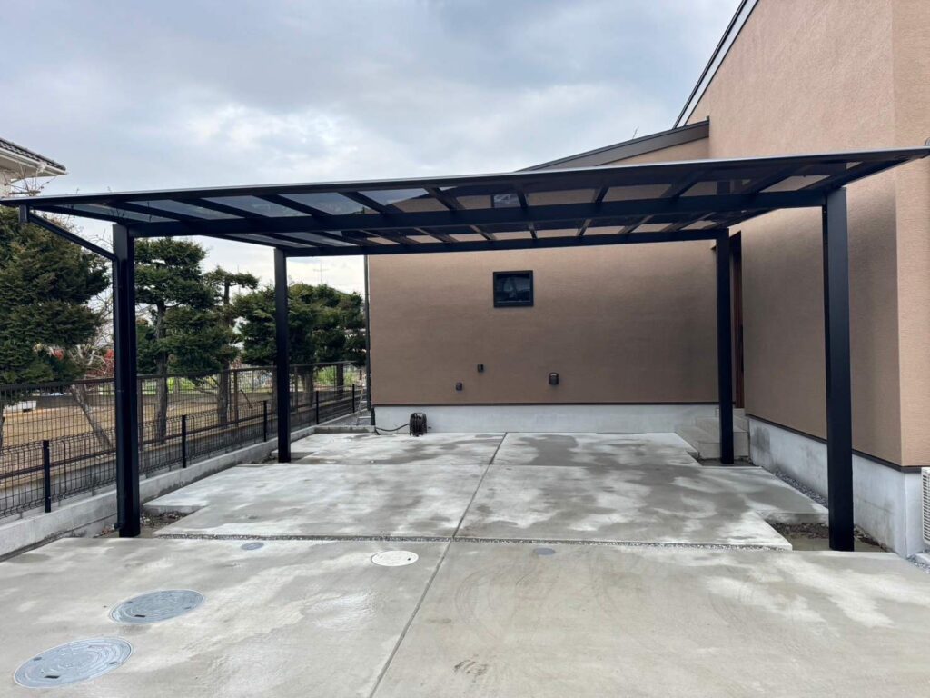 埼玉県越谷市　新築外構工事　No.2736