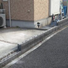 フェンス撤去工事 No.2732の施工写真2